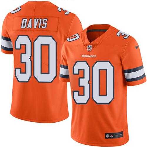 Nike Men & Women & Youth Broncos 30 Terrell Davis Orange Color Rush Limited Jersey,We sell and wholesale Nike Men & Women & Youth Broncos 30 Terrell Davis Orange Color Rush Limited Jersey on line form chian!